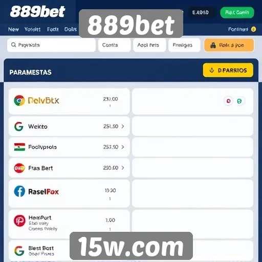 Opcões de pagamento diversificadas no 889bet